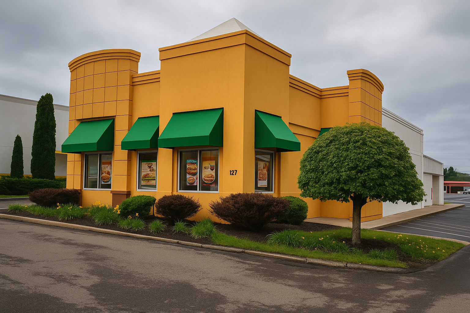 Fachada del restaurante Cinco de Mayo en Oneida
