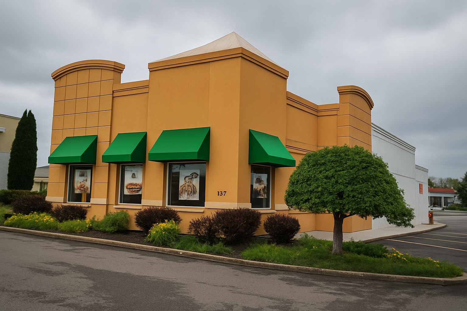 Fachada del restaurante Cinco de Mayo en Oneida
